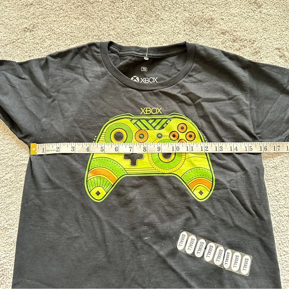Ripple Junction Xbox Controller Tee - Black and Green Boys T Shirt